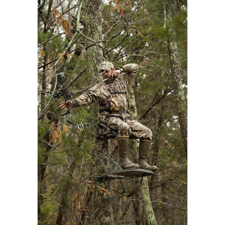 Summit Treestands Lightweight Self Climbing Hunting Stand Openshot