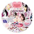thumbnail image 1 of Paquete de pegatinas Melanies Martinez Anime, vinilo impermeable, 50 unidades, 1 of 3