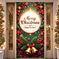 thumbnail image 6 of Colorful Theme Merry Christmas Banner Fun Decorative Design for Party Celebration Holiday Decoration Family Gathering, 6 of 9