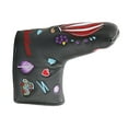 thumbnail image 2 of Golf Putter Cover Portable Fermeture Imperméable Maillet Couvre-Tête Protecteur de Sport Noir, 2 of 8