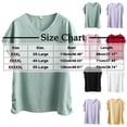 thumbnail image 3 of TEAJOPSUU Women's Pajama Top Comfy V-Neck Batwing Sleeve Loungewear Top Loose Fit Casual Sleepwear Blouse 3X-5X Black, 3 of 5