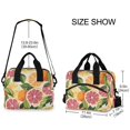 thumbnail image 2 of FORMRS Reusable Lunch Bag for Work School Leakproof Insulated Cooler with Adjustable Shoulder Strap, Citrus Leaves, 2 of 6