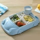 thumbnail image 1 of 4 unids/set de vajilla de bambú, juego de cena para niños pequeños, juego de vajilla para niños, , tazón, taza, utensilios, cubiertos, respetuoso Azul Baoblaze Placa de servicio, 1 of 8