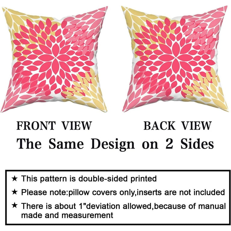 Red ornamental Preppy Pillows
