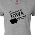 thumbnail image 4 of Inktastic Someone in Iowa Loves Me Women's T-Shirt, 4 of 5