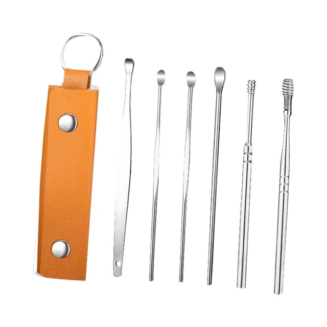 Liyamei Stainless Steel Ear Pick For Ear Wax Removal And Ear Cleaning Hygiene With Multiple