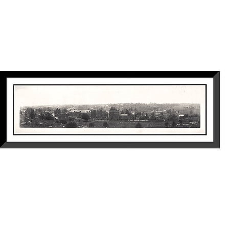 Historic Framed Print, WV Lewisburg 1913a PHOTO, 36-3/8" x 8-3/8"