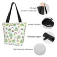 thumbnail image 4 of Sikiie Frog Wear Chef Hat Shoulder Bag Casual Hobo Crossbody Tote Bag for Women and Men Large Purse Messenger Bag Travel Work, 4 of 6