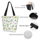 thumbnail image 4 of Fotbe Frog Wear Chef Hat Bolsa de Playa con Estampado, Bolsa de Hombro, Bolsa de Mano Espaciosa, Bolsa de Viaje Ligera, Bolsa de Compras Versátil, 4 of 6