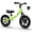 Light Green, variant on TheCroco 12 inch Balance Bike Lightweight, Adjustable Seat, No-Pedal training bike, Ages 2 to 5 Years, includes Bell, White and Pink