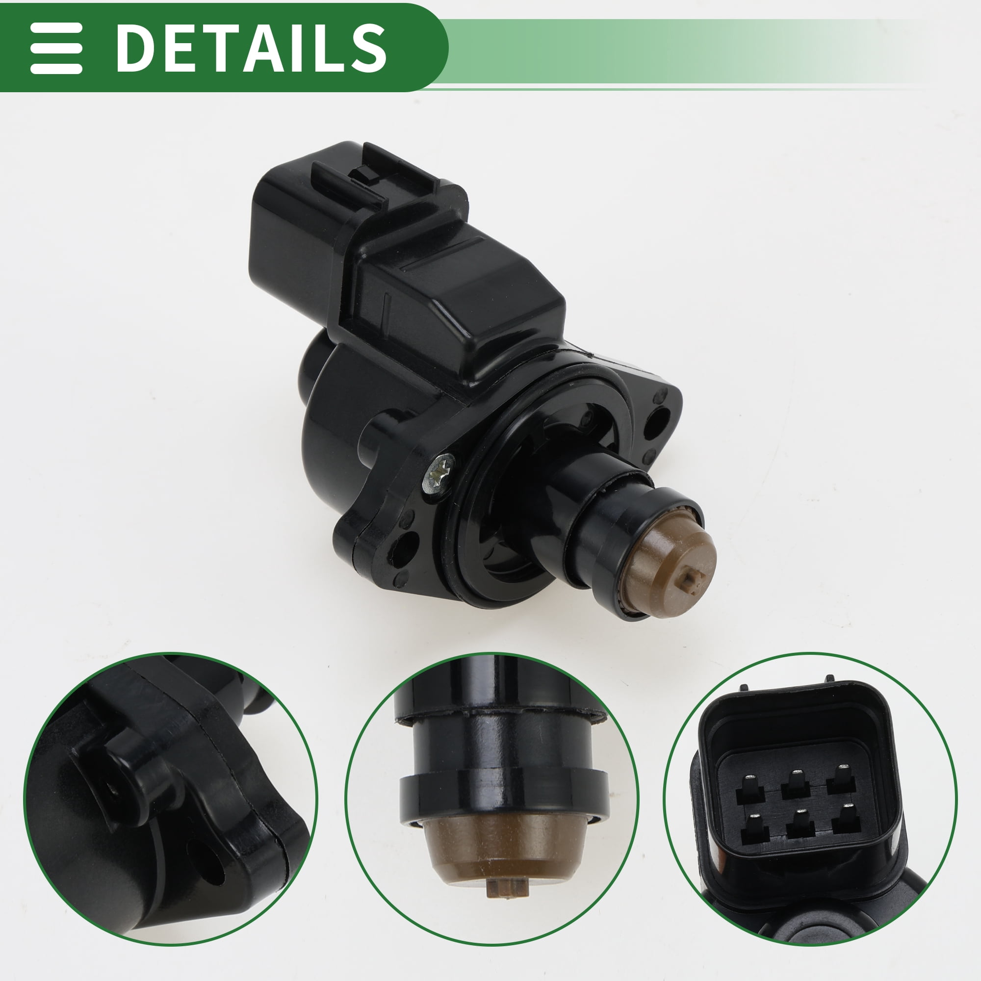 Car Idle Air Control Valve for Kia Sorento 2003-2006 Replace No.3510339800 IACV Idle Motor Idle Air Control Valve for Stable Engine Operation