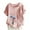 Pink_2, variant on Womens Tank Tops Sawvnm Women's Summer Casual Round Neck Short Sleeve Printing Loose Shirt Tops Summer Blouses Purple 2XL