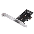 thumbnail image 4 of 3X Adaptateurs Add on Cartes PCIE vers M2 PCI Express 3.0 X1 vers NVME SSD M2 PCIE Riser Adaptateur Support 2230 2242 2260 2280 M.2, 4 of 5