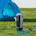 thumbnail image 6 of Dwellnix Tragbare solarbetriebene Camping Dusche Wasserkanister 12L Duschkopf 3 Gallonen, 6 of 8