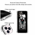 thumbnail image 4 of Skull Lovers Case for iPhone 11 Pro Max,Aesthetic Art Design Pattern Soft Full TPU Bumper Cover, 4 of 5