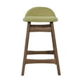 thumbnail image 1 of Chaise de Comptoir 24 Pouces Marron Moyen - Vert (RTA), 1 of 3