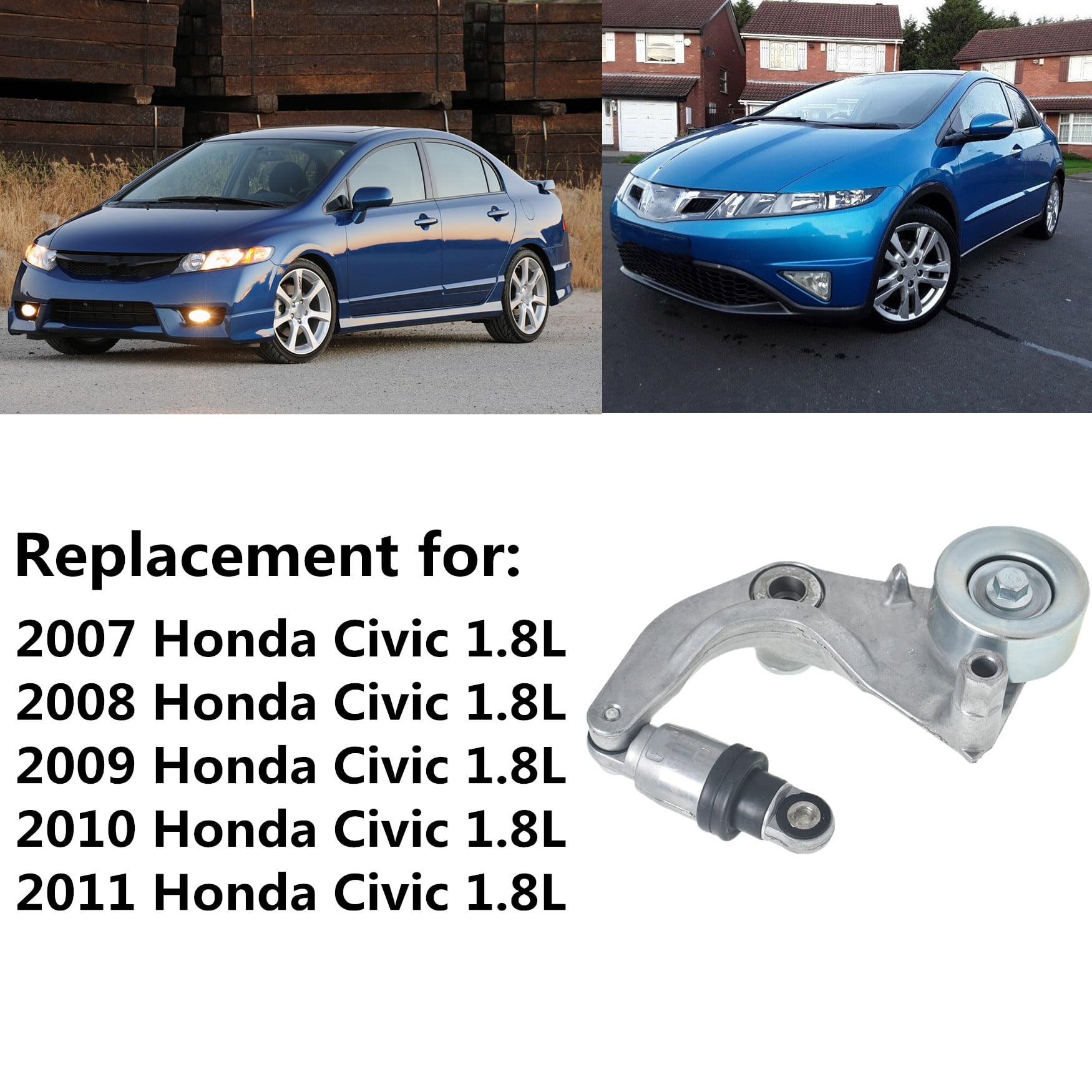 2008 honda civic belt replacement 2025