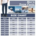 thumbnail image 3 of FEN AI Mens Fleece Lined Cargo Hiking Pants Windproof Warm Winter Pants for men Softshell Snow Skiing Trousers with 5 Zipper Pockets, 3 of 11