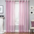 thumbnail image 1 of Softline Delia Hot Pink 84 Pouces Œillet Haut Panneau-Pack de 2, 1 of 1