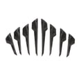 thumbnail image 2 of 8pcs Universal Car Body Spoiler Parachoques Delantero Canards Lip Splitters, 2 of 8