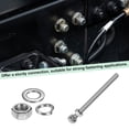 thumbnail image 4 of Uxcell 20-Pack Hex Head Screw Bolt with Nuts Flat & Lock Washers M6x85mm Stainless Steel Bolts Kit Fully Threaded Metric, 4 of 6