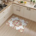thumbnail image 2 of ODIKA Border Motif Confetti Wreath Repeating Botanical Whimsical Storybook Refined Stain Resistant Flatwoven for Entryway, Kitchen, Mudroom, 2 of 7