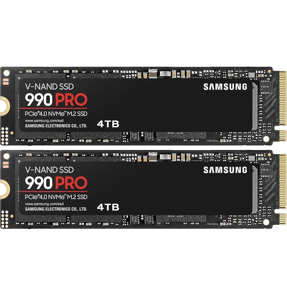 SAMSUNG 990 PRO M.2 2280 2TB PCIe Gen 4.0 NVMe SSD MZ-V9P2T0B/AM