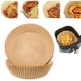 thumbnail image 1 of TOOAD 50pcs accessoires de friteuse à air jetable antiadhésif papier cuisson outil de cuisine, 1 of 5