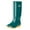 Green, variant on Women's Mid Calf Rain Boots Waterproof Garden Shoes Anti-slipping Rainboots For Women Comfortable Insole Light Rain Shoes