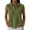 AM15_Army Green, variant on Womens Sleeveless Golf Waffle Polo Shirts Collared Tank Tops V-Neck Workout Athletic Tennis Tops Wine 3XL