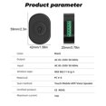 thumbnail image 1 of Light Switch Module WiFi Remote Control Breaker Wireless 2 Way Smart Switch Module, Black, 16A, 1 of 8