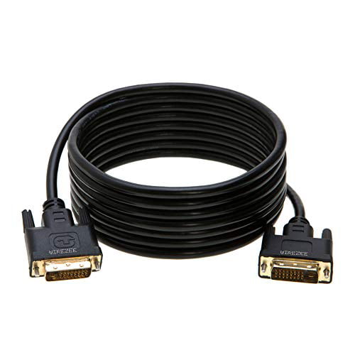 10FT DVI-D Cable Dual Link DVI to DVI Male Wire 24+1 Pin 3ft 6ft 10ft 15ft 25ft 
