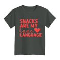 thumbnail image 4 of Tkrady Toddler Girls Valentine's Day New Heart Graphic Short Sleeve Crewneck T Shirts Tops Fun Letter Print Tee Clothes, Sizes 1-14 Years, 4 of 5