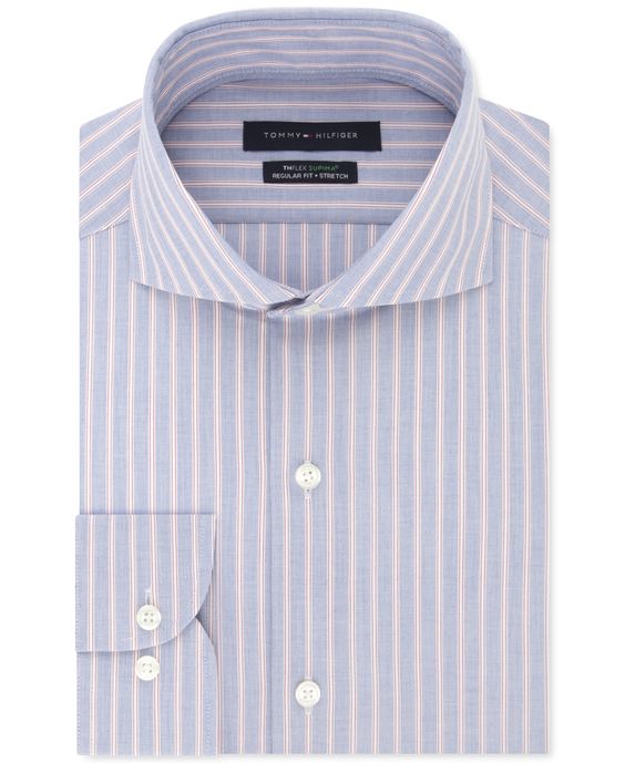 tommy hilfiger th flex supima dress shirt