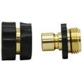 thumbnail image 3 of 3/4 Inch Garden Hose Fitting Quick Connector Male and Female Set, 3 of 6
