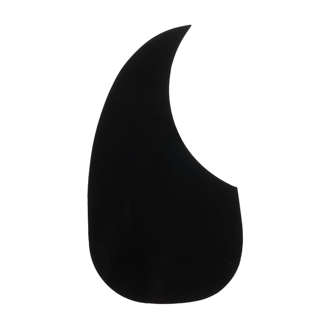 Golpeador de guitarra acústica Unique Bargains Auto Adhesivo negro 41 pulgadas