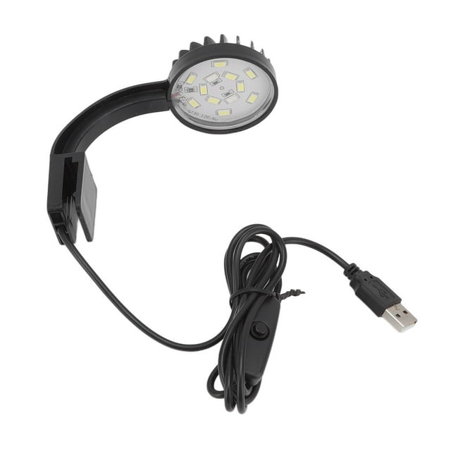 Aquarium Landscape Lamp, USB 5W Excellent Heat Dissipation Full Spectrum Fish Light Multifunction For Aquarium