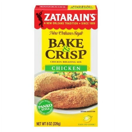 McCormick Zatarains Bake & Crisp Breading Mix, 8 oz