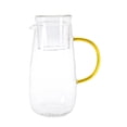 thumbnail image 2 of Set Jarra de Vidrio y Vaso, Jarra Transparente Hecha de Borosilicato, Ideal para Bebidas Frías o Calientes, Asa Ergonómica, Capacidad Jarra 1.3 Lts, Vaso 295 ml, 2 of 3