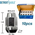 Detroit Axle 14-Piece Front End Kit For Chevy GMC 4WD - Control Arms, Ball Joints, Tie Rods & Sway Bars