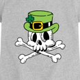 thumbnail image 2 of Instant Message - Leprechaun Skull Toddler Short Sleeve Graphic T-Shirt, 2 of 5