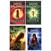 Vega Jane Series Set Books 1-4: The Finisher; The Keeper; The Width of the World; The Stars Below by David Baldacci (Trade Paperback (3) Mass Market Paperback (1) Collection)