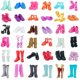 thumbnail image 2 of Zapatos de tacón alto para muñeca Barbie de 26 a 30 cm, para hombre y mujer, zapatos planos, varios estilos, entrega aleatoria, 2 of 4