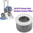thumbnail image 5 of 6pcs Stainless Steel Pump Inlet Strainer Screen Filter for Airless Paint Sprayer Suction Hose,Repla, 5 of 5