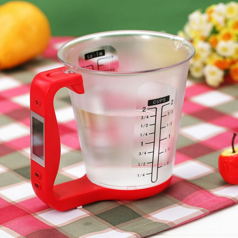 Kitchen Digital Measuring Cup Electronic Jug Scales Liquid Weighing Tool