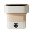 thumbnail image 2 of Lavadora pequeña Lavadora de viaje 6.5L Ahorro de espacio Conveniente Ropa interior duradera Mini lavadora Lavadora de ropa para apartamentos Beige Macarena mini lavadora, 2 of 8