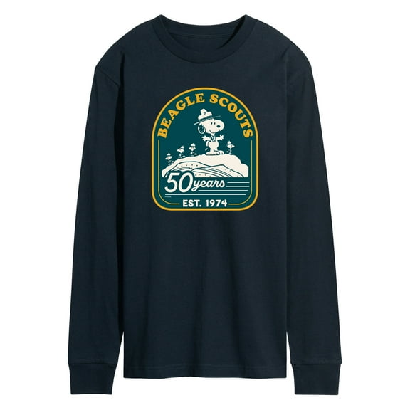 Peanuts - Fifty Years Mountain Top - Men's Long Sleeve T-Shirt