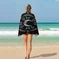 thumbnail image 5 of Yibo Boho Moth Summer Beach Towel, Quick Dry Lightweight Beach Towel for Swimming Beach Bathroom, 5 of 8