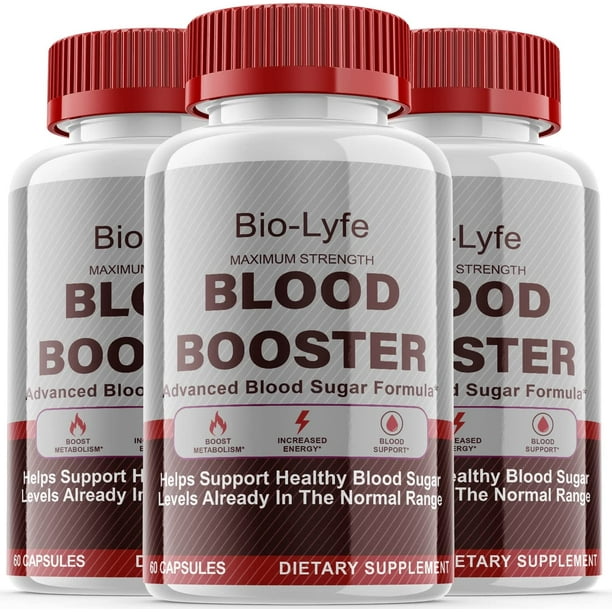 (3 Pack) BioLyfe Blood Booster BioLyfe Promotes Better Blood