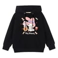 thumbnail image 3 of Sanrio-Sudadera con capucha My Melody Kuromi Kawaii para padres e hijos, abrigo de lana con dibujos animados para estudiantes, niñas y adultos, 3 of 4